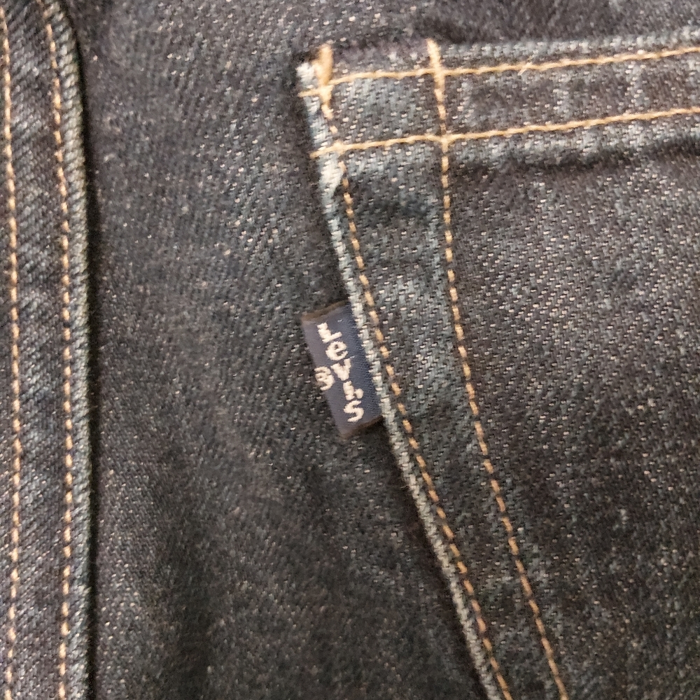 Levi's Men's Made And Crafted Slim Jeans in Dark Indigo - Picture 7 of 10
